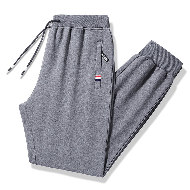 Cotton Pants Men's Plus Cotton Pants Running Sports Pants Loose