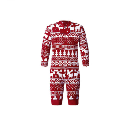 Christmas Printed Parent-child Wear