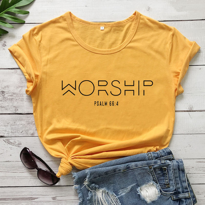 European And American Cotton Christian T-Shirt