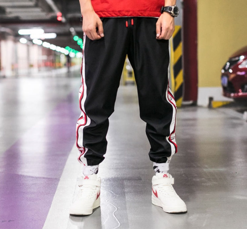 Harem Jogger Beam Foot Weatpants Hip Hop Loose Pant for Man