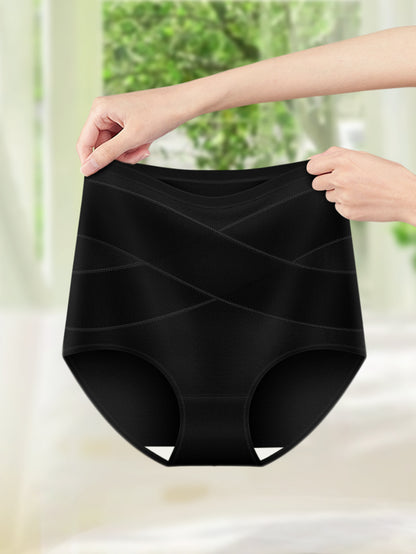 High Waist Shaping Briefs Large Size Ladies' Underwear