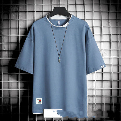 Hong Kong style loose T-shirt men