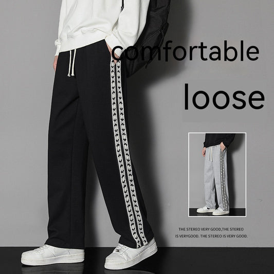 Ins Trend All-matching Straight Exercise Casual Pants