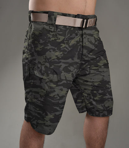 City Tactical Casual Shorts Workwear Plaid Fabric Waterproof Free Shipping