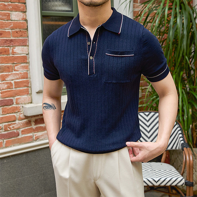 Casual Short-sleeved T-shirt Trendy Men