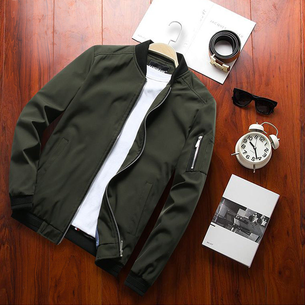 Jacket Casual Jacket Men's Baseball Uniform Youth Trend