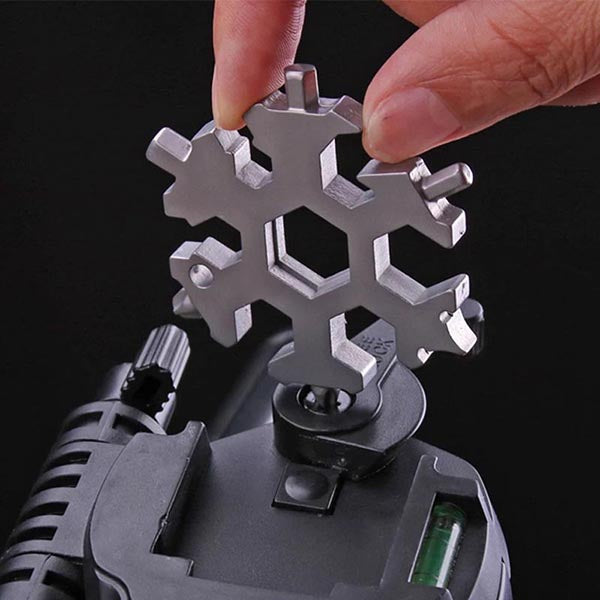 🔥 Snowflake Wrench Alloy Steel Hexagonal Universal 18-in-1