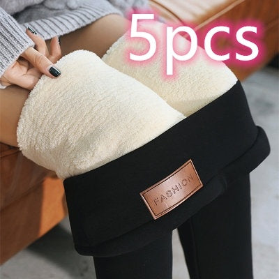 Female Winter Thick Velvet Leggings