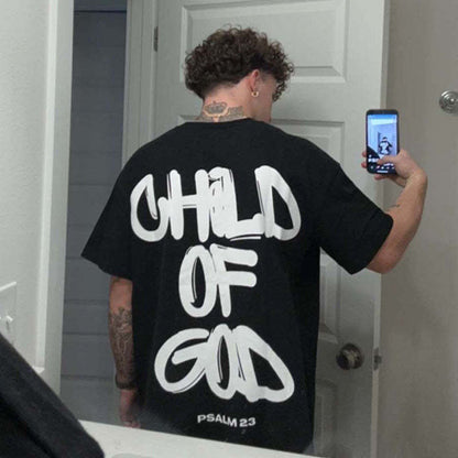 Child Of God Print T-shirt