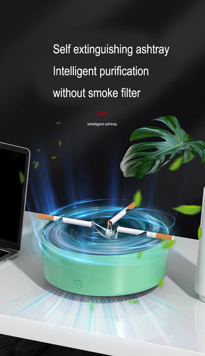 🔥 Smoke Eliminator Electronic Ashtray Second-Hand Smoke