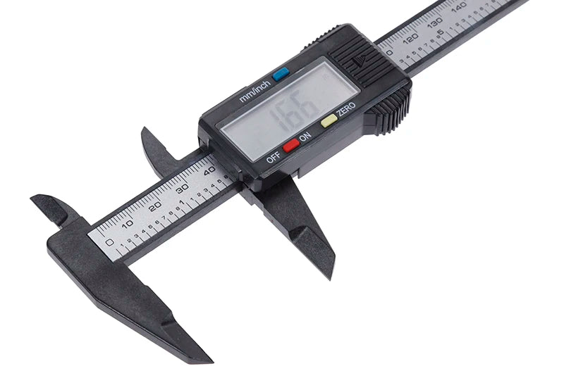 🔥 150mm 100mm Electronic Caliper Dial Vernier Caliper Gauge Micrometer Measuring Tools Digital Ruler