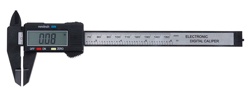 🔥 150mm 100mm Electronic Caliper Dial Vernier Caliper Gauge Micrometer Measuring Tools Digital Ruler