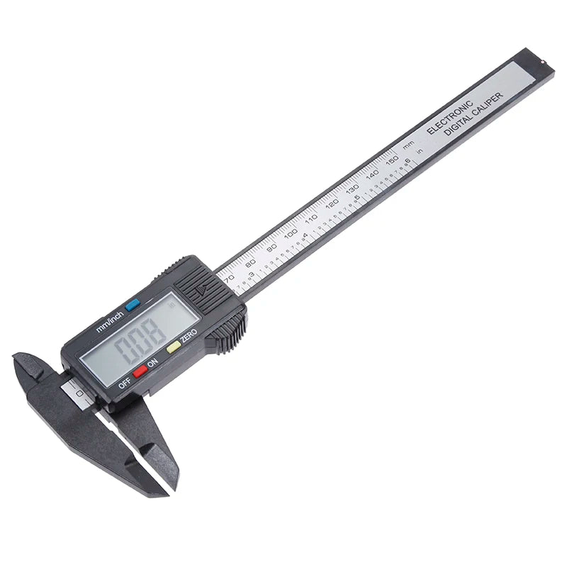 🔥 150mm 100mm Electronic Caliper Dial Vernier Caliper Gauge Micrometer Measuring Tools Digital Ruler