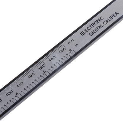 🔥 150mm 100mm Electronic Caliper Dial Vernier Caliper Gauge Micrometer Measuring Tools Digital Ruler