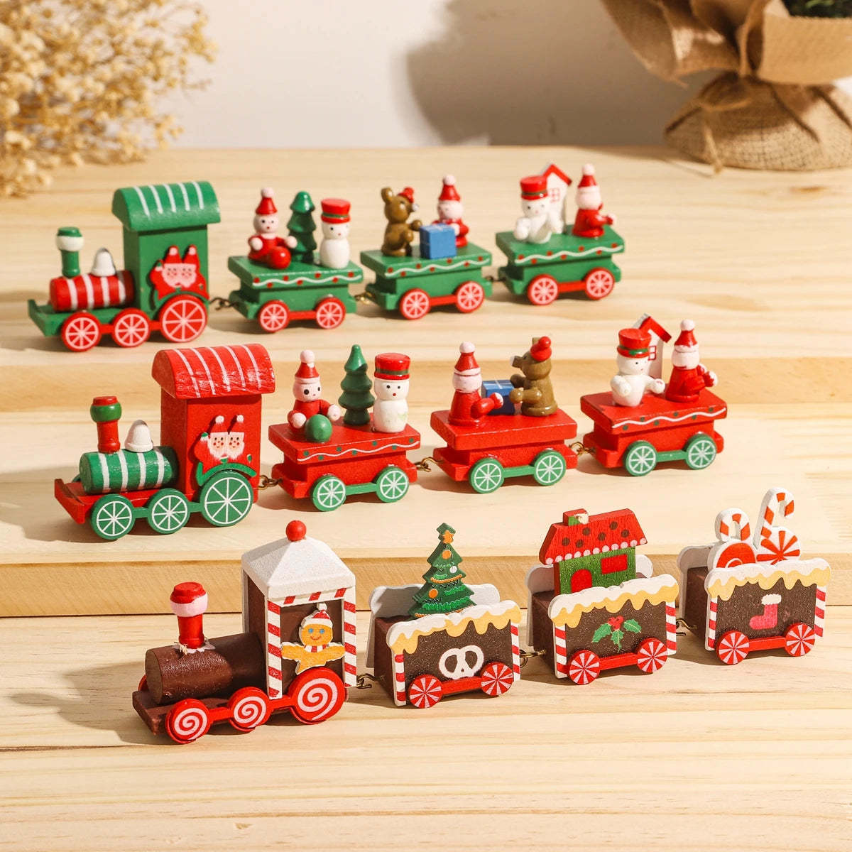 🔥 Christmas Train Merry Christmas Decorations For Home