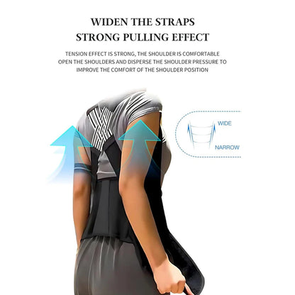 🔥 Back Posture Corrector Brace for Women Breathable Back Posture Corrector Adjustable Back Shoulder Support Belt for Student Kid