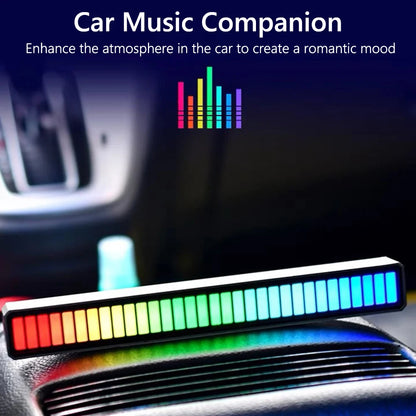 🔥 LED Pickup Light RGB Sound Control Lamp