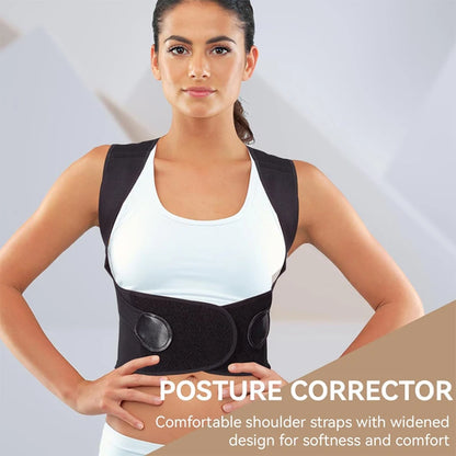 🔥 Back Posture Corrector Brace for Women Breathable Back Posture Corrector Adjustable Back Shoulder Support Belt for Student Kid