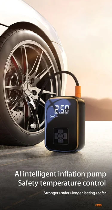 🔥 Car-mounted Wireless Air Pump Car Portable Air Pump