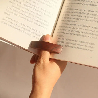 🔥 Wooden Support Book Page Holder