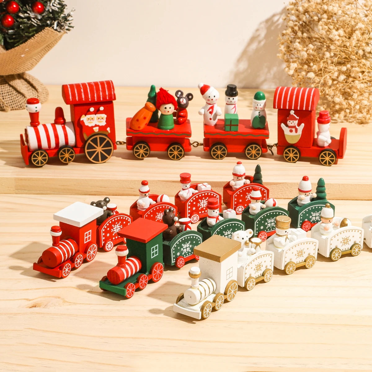 🔥 Christmas Train Merry Christmas Decorations For Home