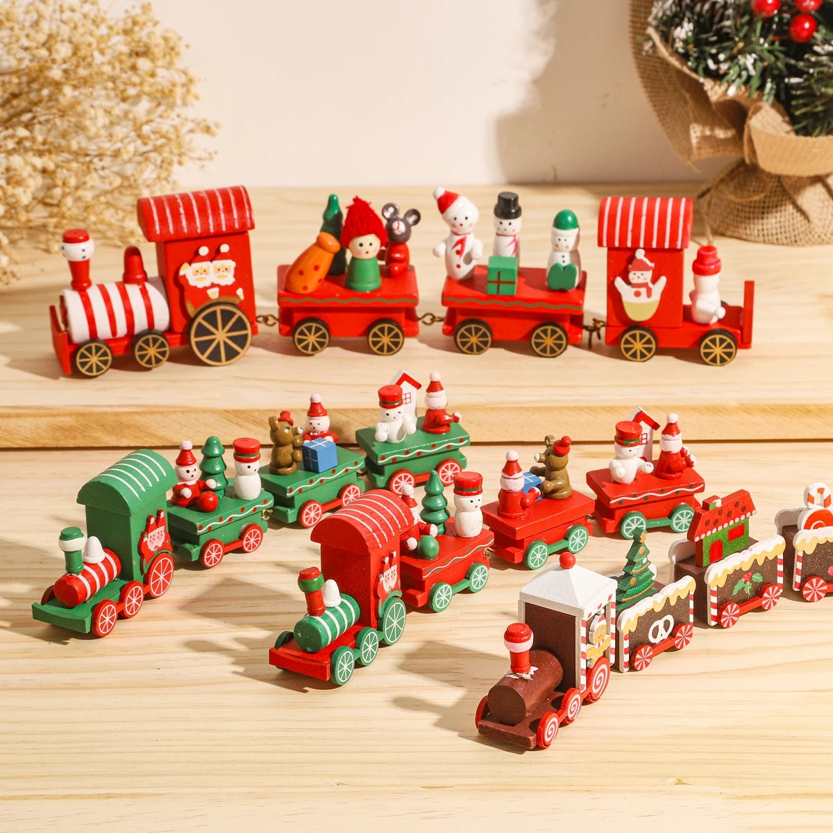 🔥 Christmas Train Merry Christmas Decorations For Home