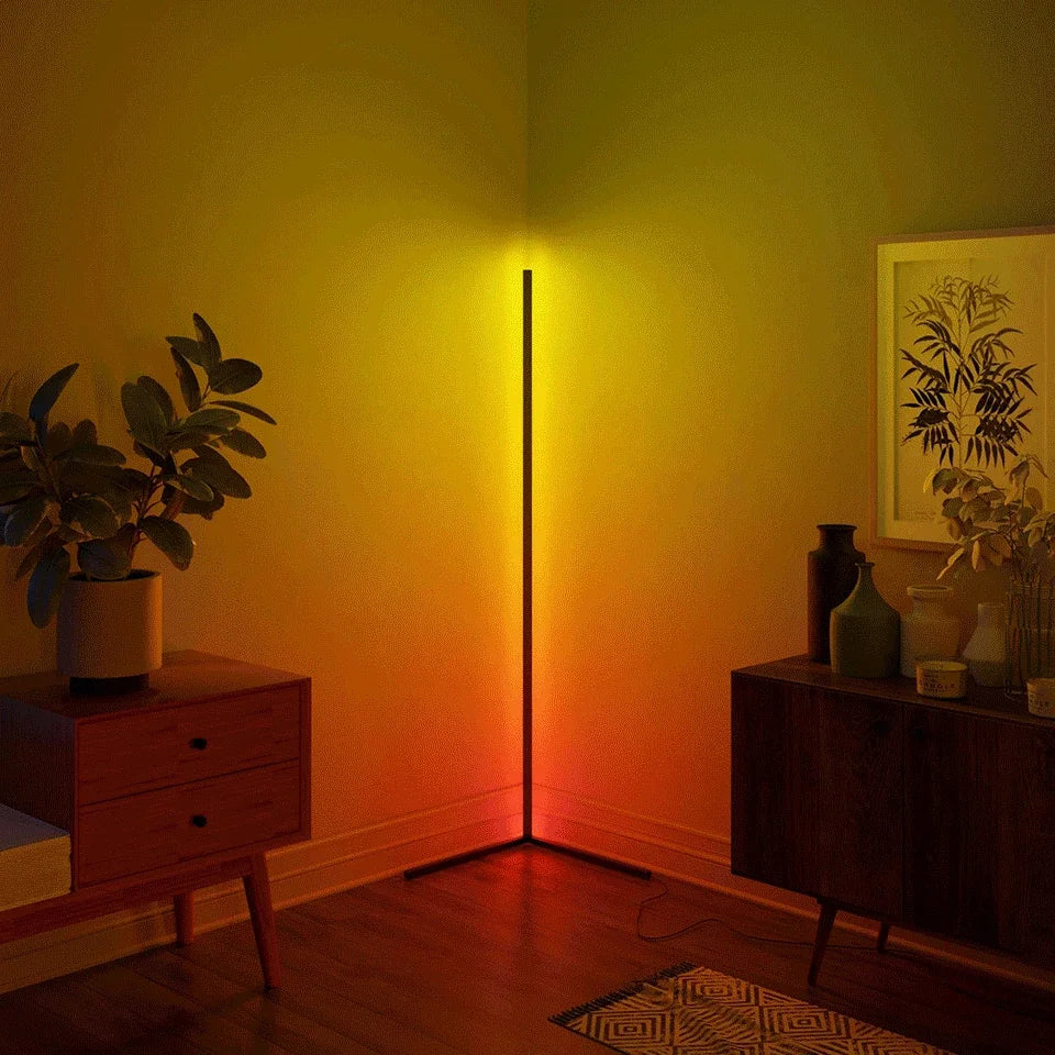 🔥 Smart RGB Dream Color Floor Lamp with Music Sync Modern 16 Million Color Changing