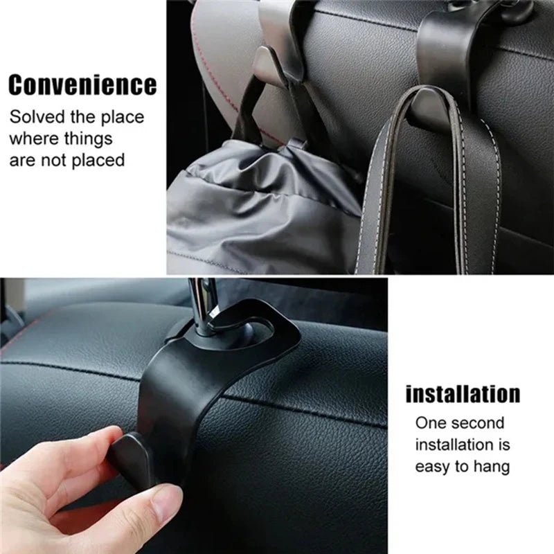 🔥 Creative Detachable Car Rear Seat Hook Headrest Small Hook