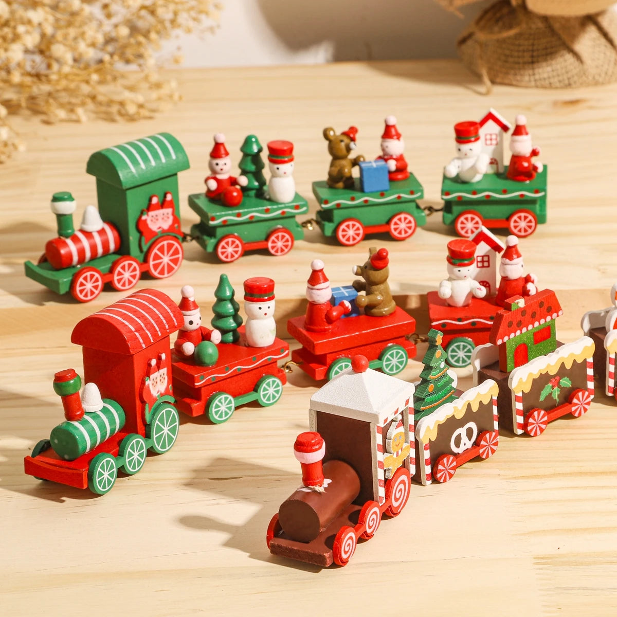 🔥 Christmas Train Merry Christmas Decorations For Home