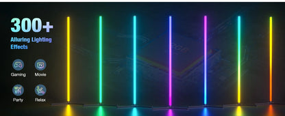 🔥 Smart RGB Dream Color Floor Lamp with Music Sync Modern 16 Million Color Changing