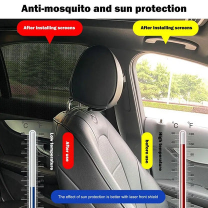 🔥 Car Window Screen Door Covers Front/Rear Side Window UV Sunshine Cover For Cars SUVs MPV