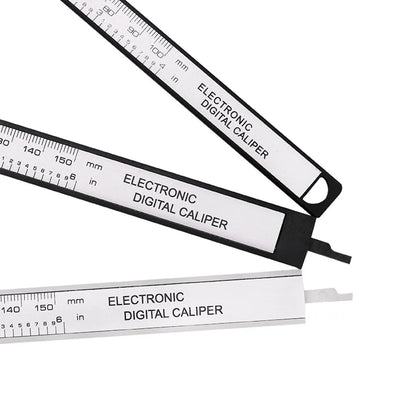 🔥 150mm 100mm Electronic Caliper Dial Vernier Caliper Gauge Micrometer Measuring Tools Digital Ruler