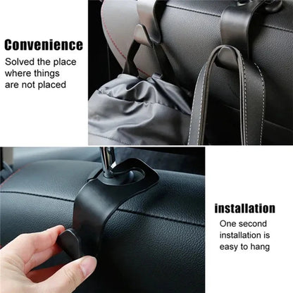 🔥 Creative Detachable Car Rear Seat Hook Headrest Small Hook