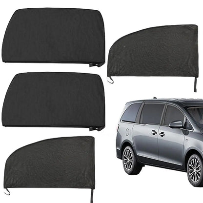 🔥 Car Window Screen Door Covers Front/Rear Side Window UV Sunshine Cover For Cars SUVs MPV