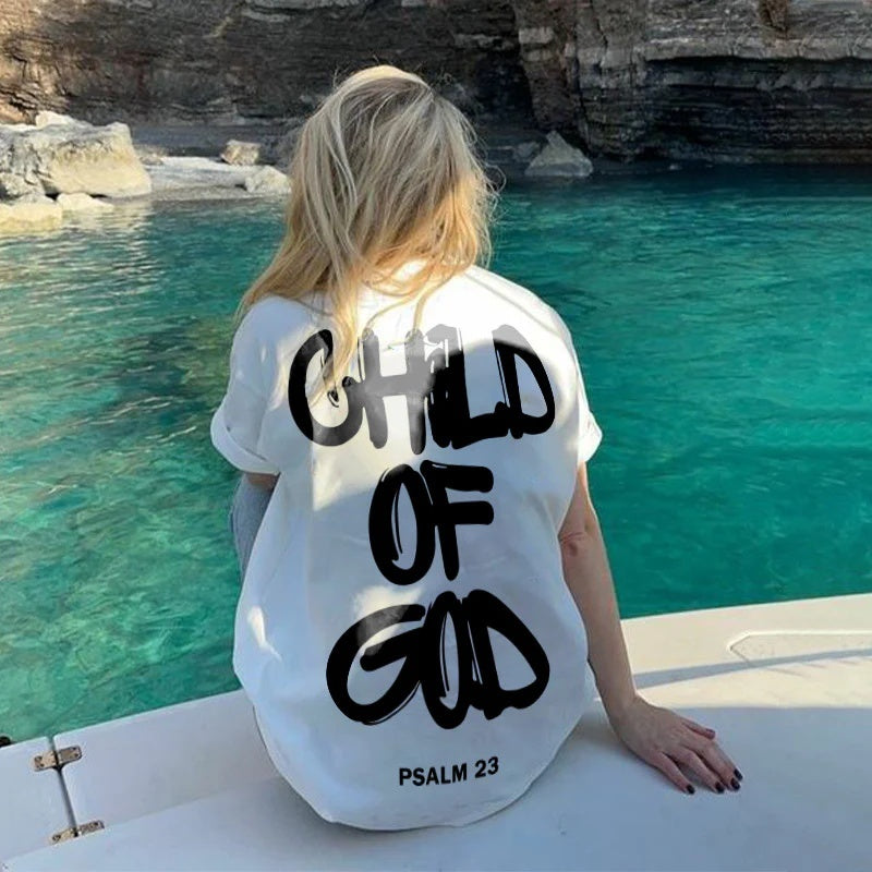 Child Of God Print T-shirt