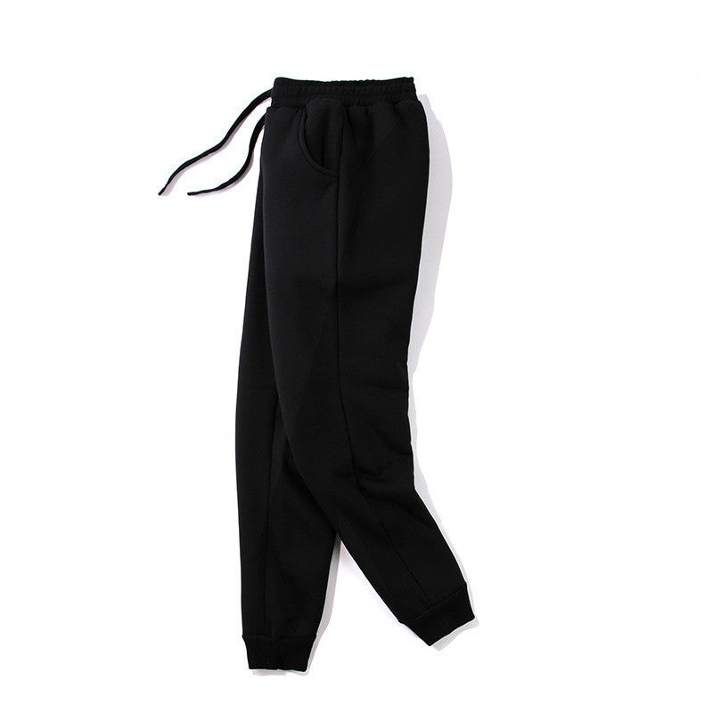 Cotton Minimalist Sports Embroidered Loose Fitting Outdoor Breathable Trousers