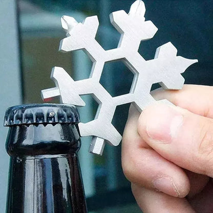 🔥 Snowflake Wrench Alloy Steel Hexagonal Universal 18-in-1